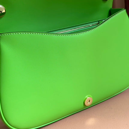 GUCCI 26S BLONDIE BAG 32 IN GREEN CALFSKIN