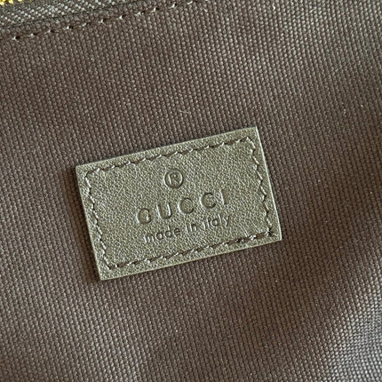 GUCCI 26S PADLOCK BAG 26 IN BLACK EMBOSSED CALFSKIN