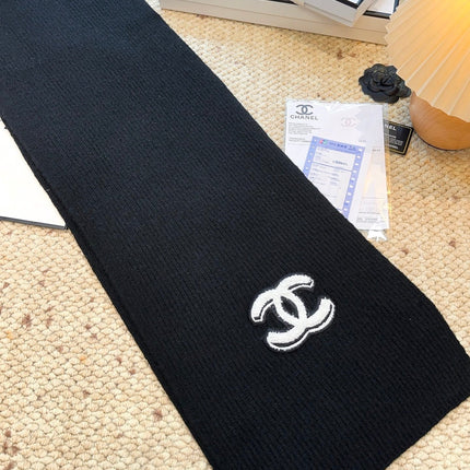 CHANEL 25S SCARF 175 IN CASHMERE 932230