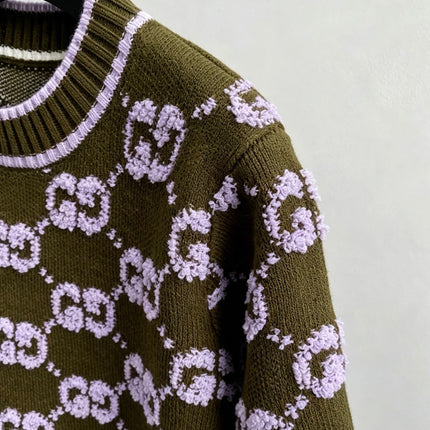 GUCCI 26S SHORT-SLEEVE KNIT SWEATER 532