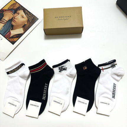 BURBERRY 26S ANKLE SOCKS 901039 (1 BOX)