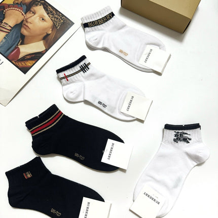 BURBERRY 26S ANKLE SOCKS 901039 (1 BOX)