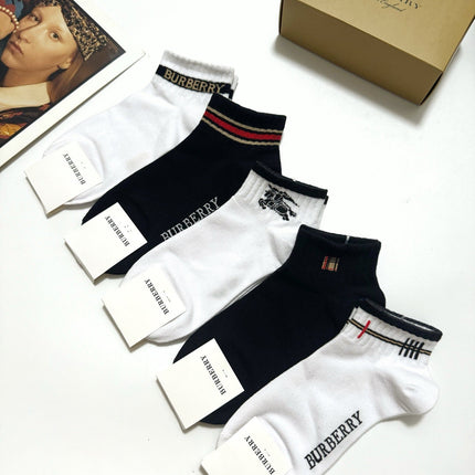 BURBERRY 26S ANKLE SOCKS 901039 (1 BOX)