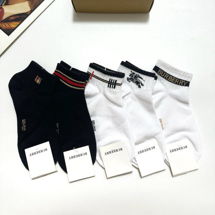 BURBERRY 26S ANKLE SOCKS 901039 (1 BOX)