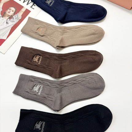 BURBERRY 26S CREW SOCKS 155683 (1 BOX)