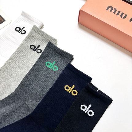 ALO 26S CREW SOCKS 189439 (1 BOX)