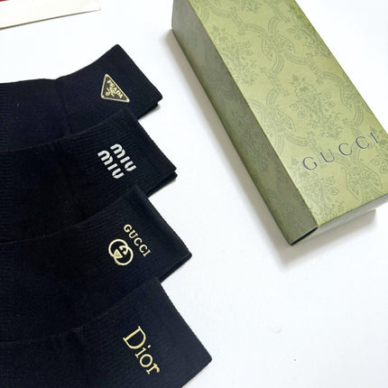 DIOR 26S ANKLE SOCKS 408739 (1 BOX)