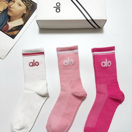ALO 26S CREW SOCKS 417689 (1 BOX)