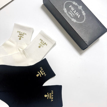 PRADA 26S ANKLE SOCKS 421101 (1 BOX)