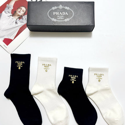 PRADA 26S ANKLE SOCKS 421101 (1 BOX)