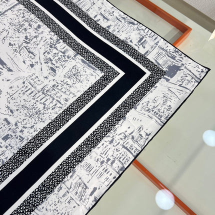 DIOR 26S SCARF 90CM IN SILK 198371