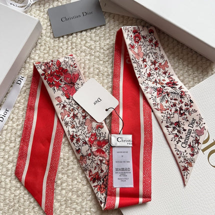 DIOR 26S SCARF 100CM IN SILK 295416
