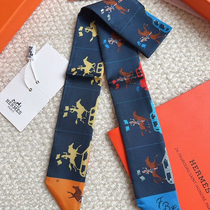 HERMES 26S SCARF 86 IN SILK 309600