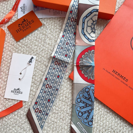 HERMES 26S SCARF 86 IN SILK 309605