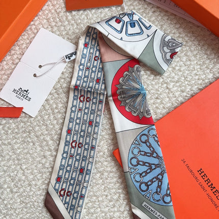 HERMES 26S SCARF 86 IN SILK 309605