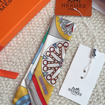 HERMES 26S SCARF 86 IN SILK 309607