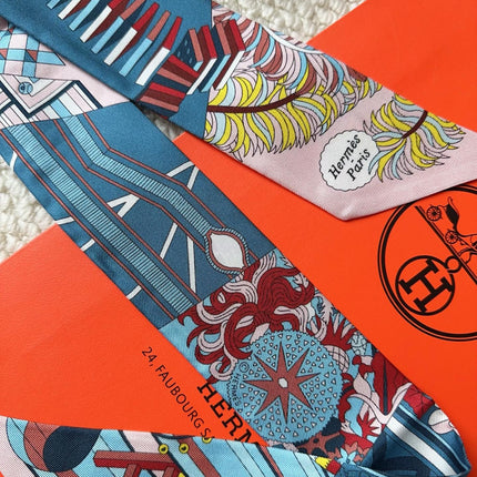 HERMES 26S SCARF 86 IN SILK 309626