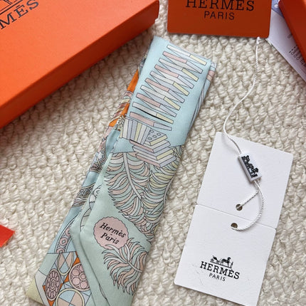 HERMES 26S SCARF 86 IN SILK 309628