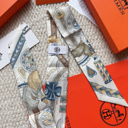 HERMES 26S SCARF 86 IN SILK 309639