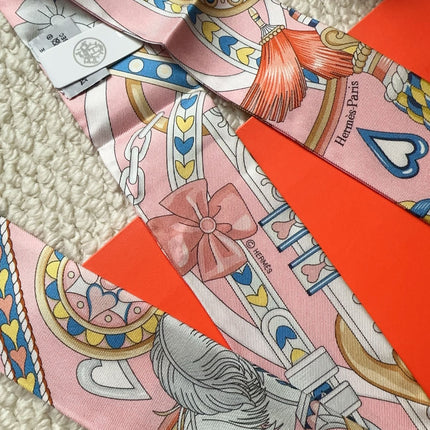 HERMES 26S SCARF 86 IN SILK 309642