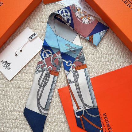 HERMES 26S SCARF 86 IN SILK 309644
