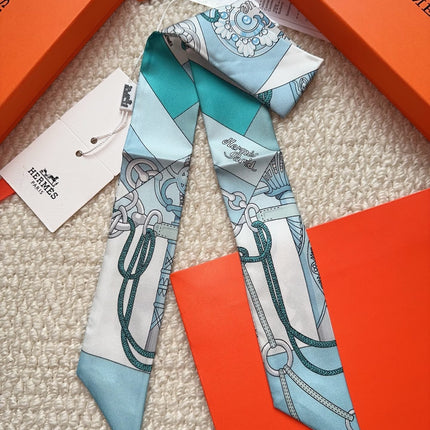 HERMES 26S SCARF 86 IN SILK 309645