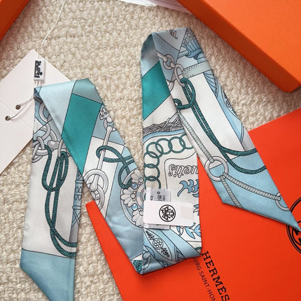 HERMES 26S SCARF 86 IN SILK 309645