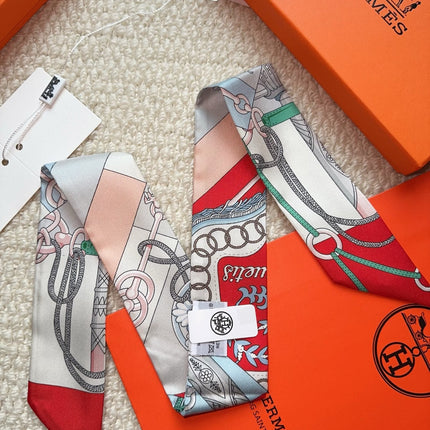 HERMES 26S SCARF 86 IN SILK 309646