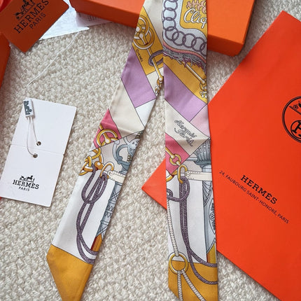 HERMES 26S SCARF 86 IN SILK 309648