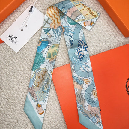 HERMES 26S SCARF 86 IN SILK 309651
