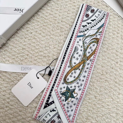 DIOR 26S SCARF 86CM IN SILK 311739