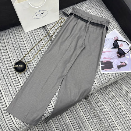 PRADA 25S STRAIGHT-LEG DRESS PANTS 347