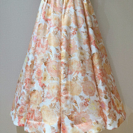ZIMMERMANN 26S PATTERNED SPAGHETTI STRAP DRESS STYLE 75