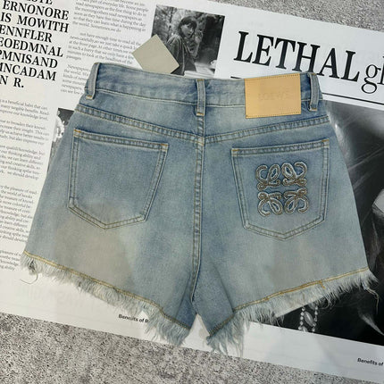 LOEWE 26S DENIM SHORTS 398