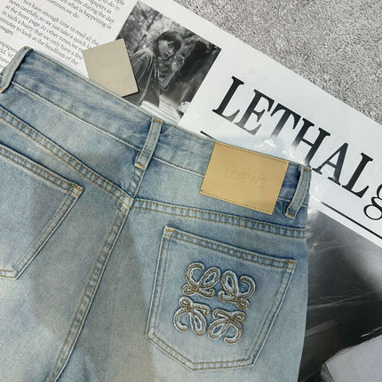 LOEWE 26S DENIM SHORTS 398