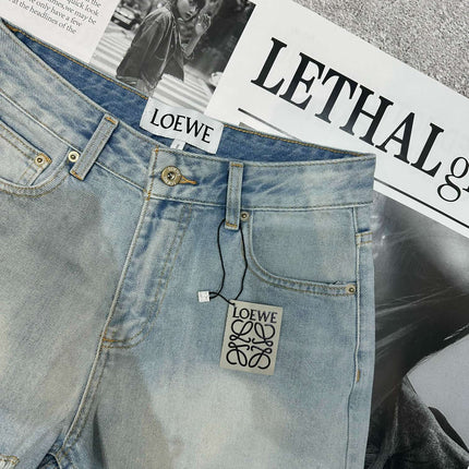 LOEWE 26S DENIM SHORTS 398