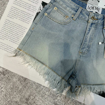 LOEWE 26S DENIM SHORTS 398