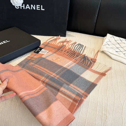 CHANEL 26S SCARF 180 IN CASHMERE 510950