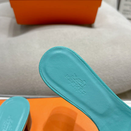 0ASIS SANDAL SKY BLUE CALFSKIN CLASSIC