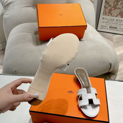 0ASIS SANDAL WHITE MIX BROWN CALFSKIN CLASSIC