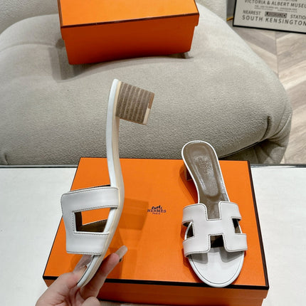 0ASIS SANDAL WHITE MIX BROWN CALFSKIN CLASSIC