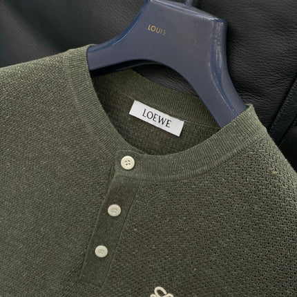 LOEWE 26S KNIT CREWNECK T-SHIRT 404