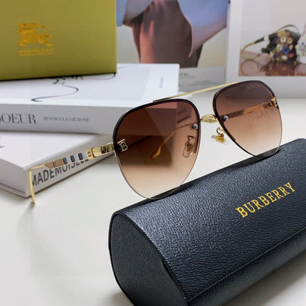 BURBERRY 26S AVIATOR FRAME IN METAL 424566
