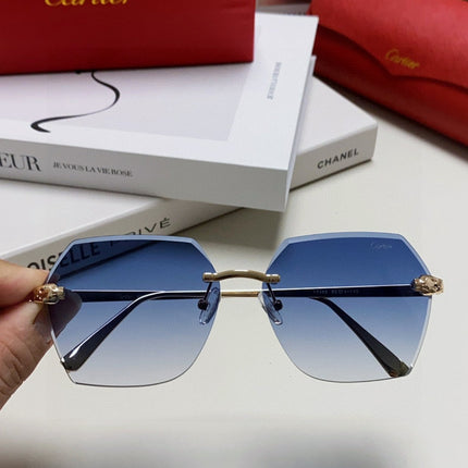 CARTIER 26S GEOMETRIC HEXAGONAL FRAME IN METAL 443366