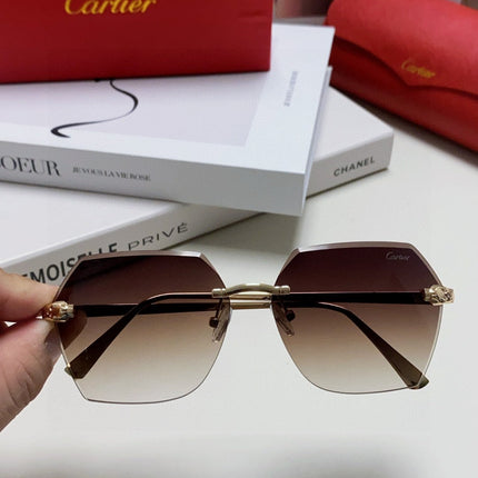 CARTIER 26S GEOMETRIC HEXAGONAL FRAME IN METAL 443367