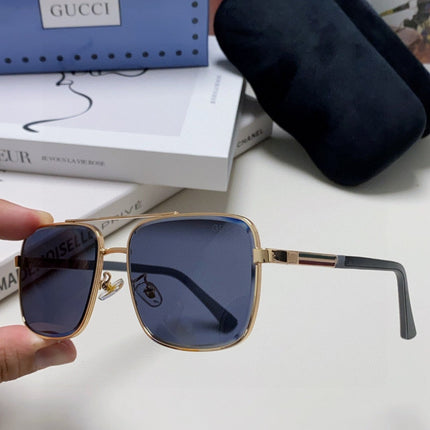 SQUARE FRAME SUNGLASSES 576880 IN METAL