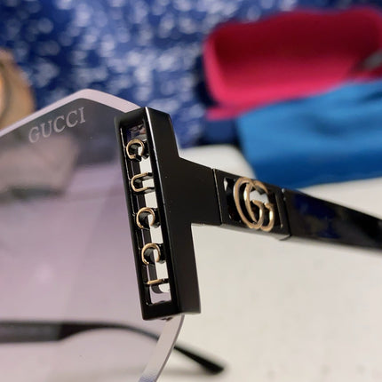 GUCCI 26S OVERSIZED SOLID FRAME IN ACETATE 420474