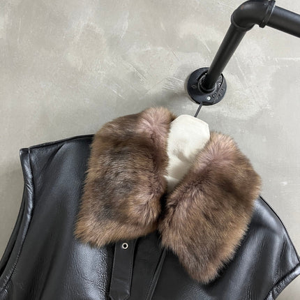 YSL 25S LEATHER VEST STYLE 144