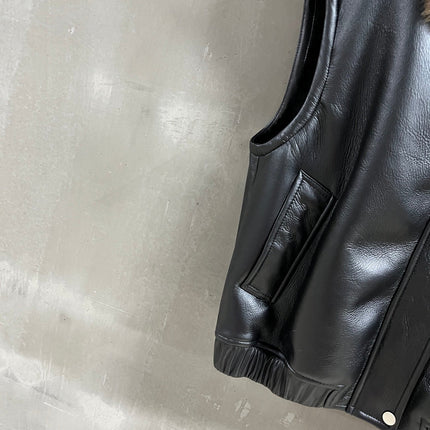 YSL 25S LEATHER VEST STYLE 144