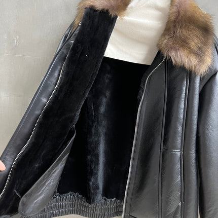 YSL 25S LEATHER JACKET STYLE 142